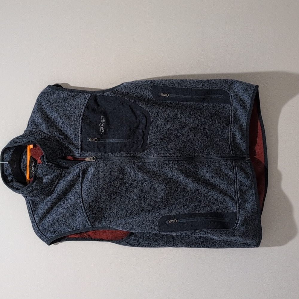Orvis Men's Blue Vest